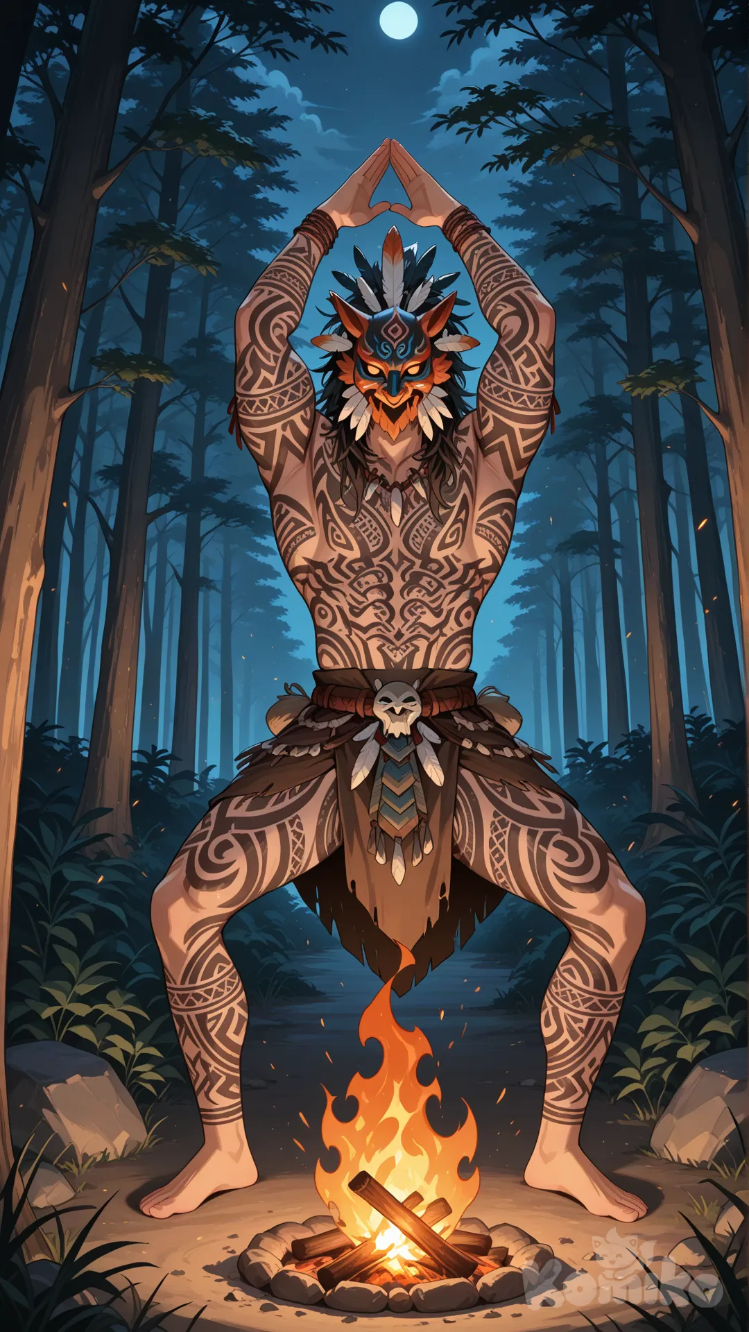 Landros ziphavale the red shamanic