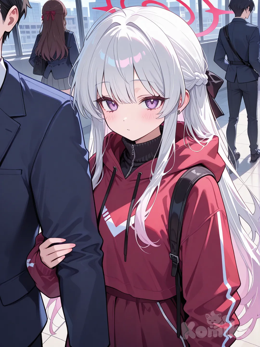 1girl, 1boy, 1girl, 2people