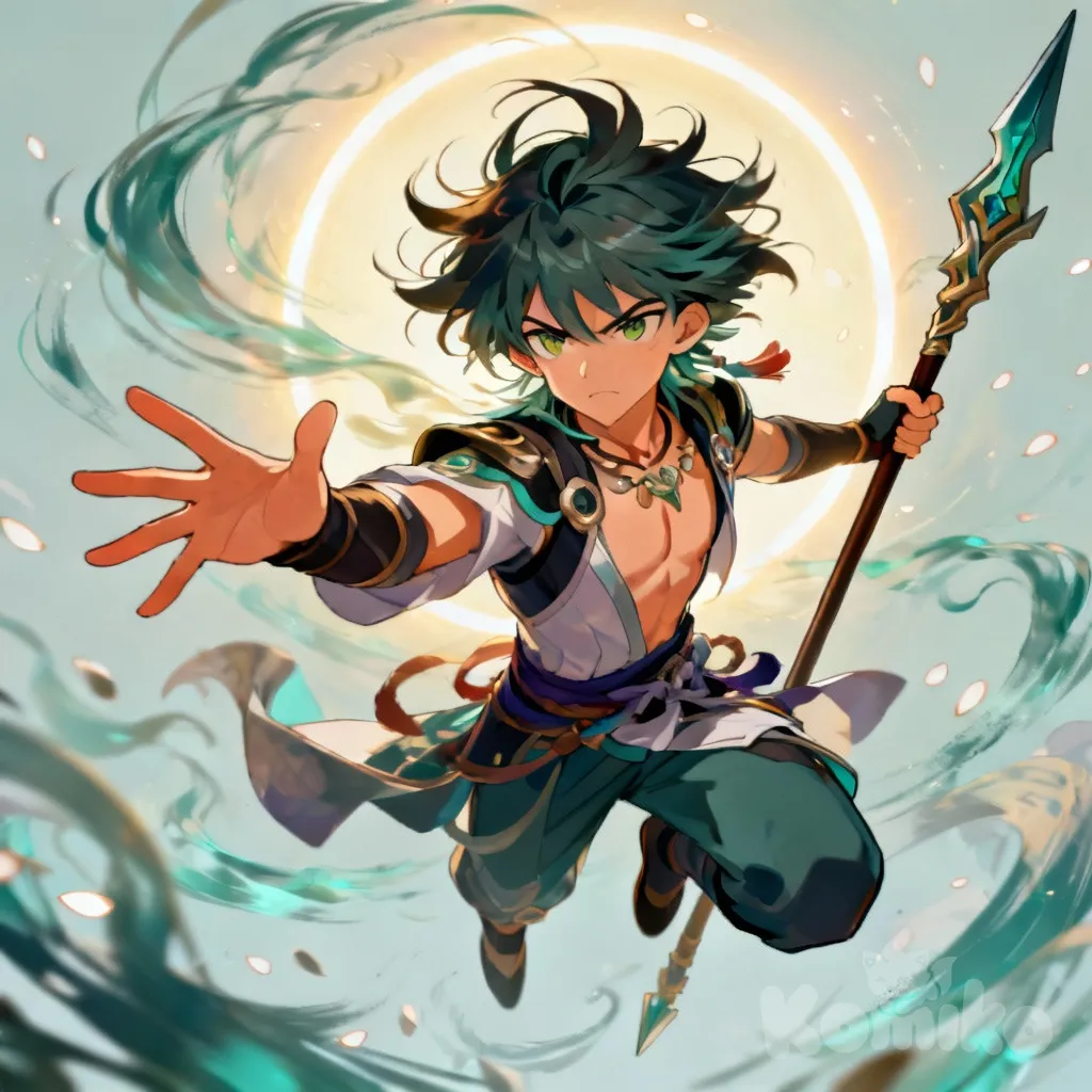 xiao (genshin impact), collarbone