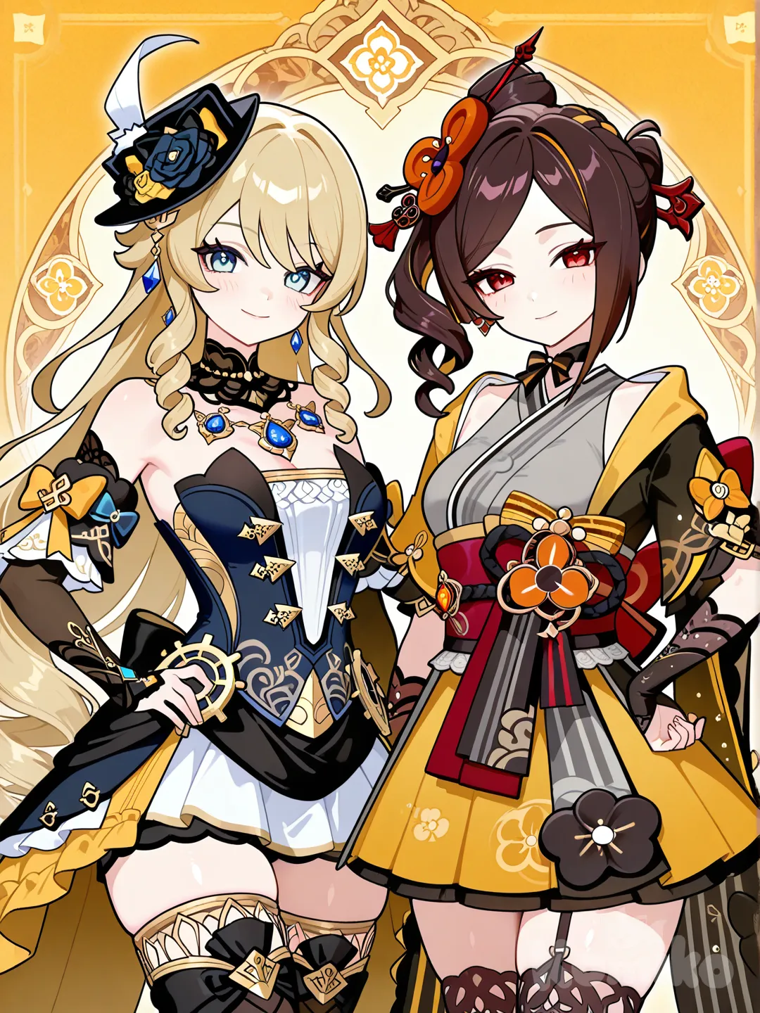 @Navia_(Genshin_Impact), @Chiori_(Genshin_Impact)