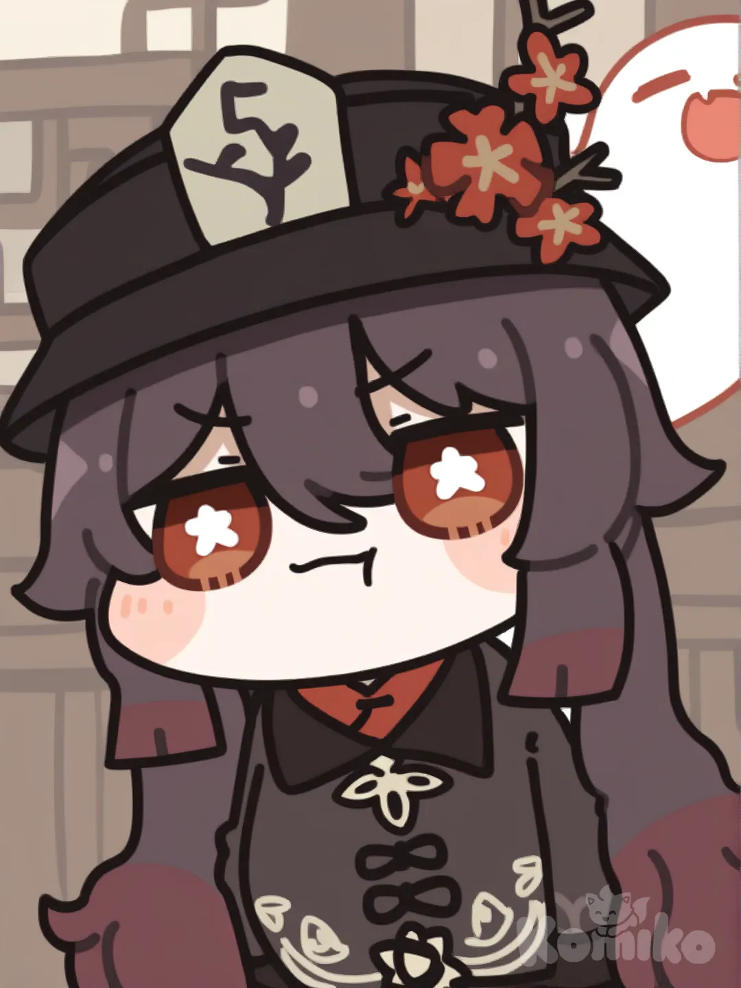 @Boo_Tao_(Genshin_Impact), [soft-chibi-style]