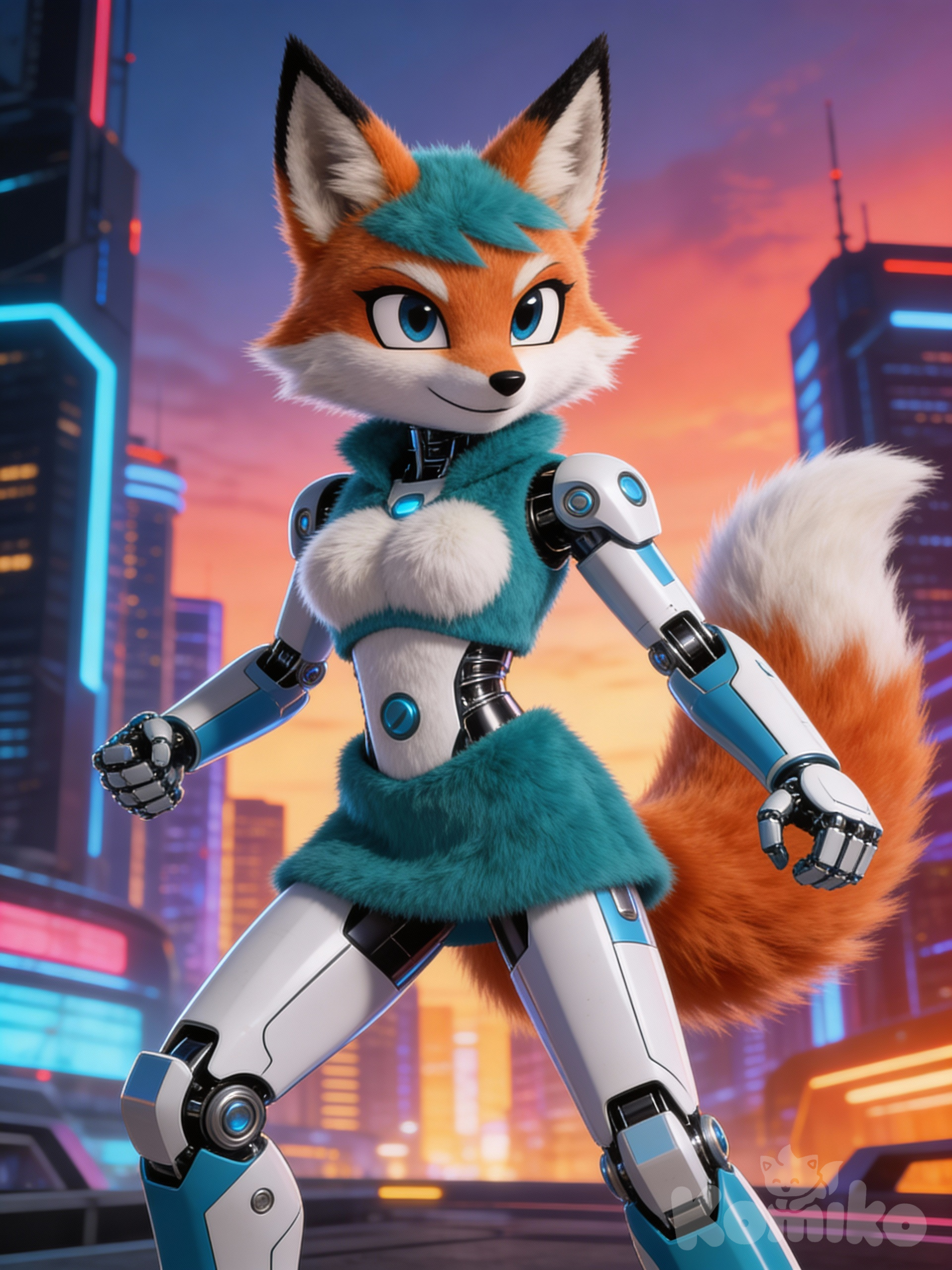 Protótipo da Jenny XJ9 Versão Furry