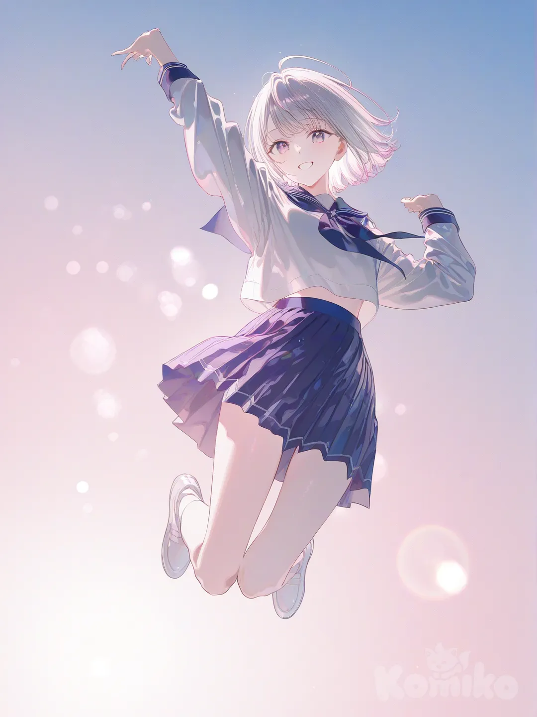 Girl Jumping