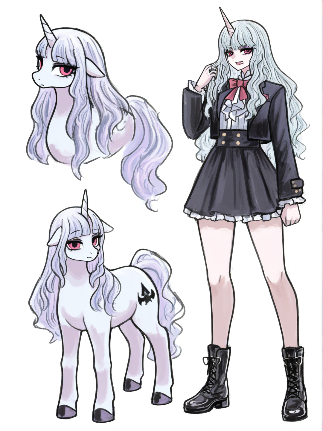 Pony and her human counter part