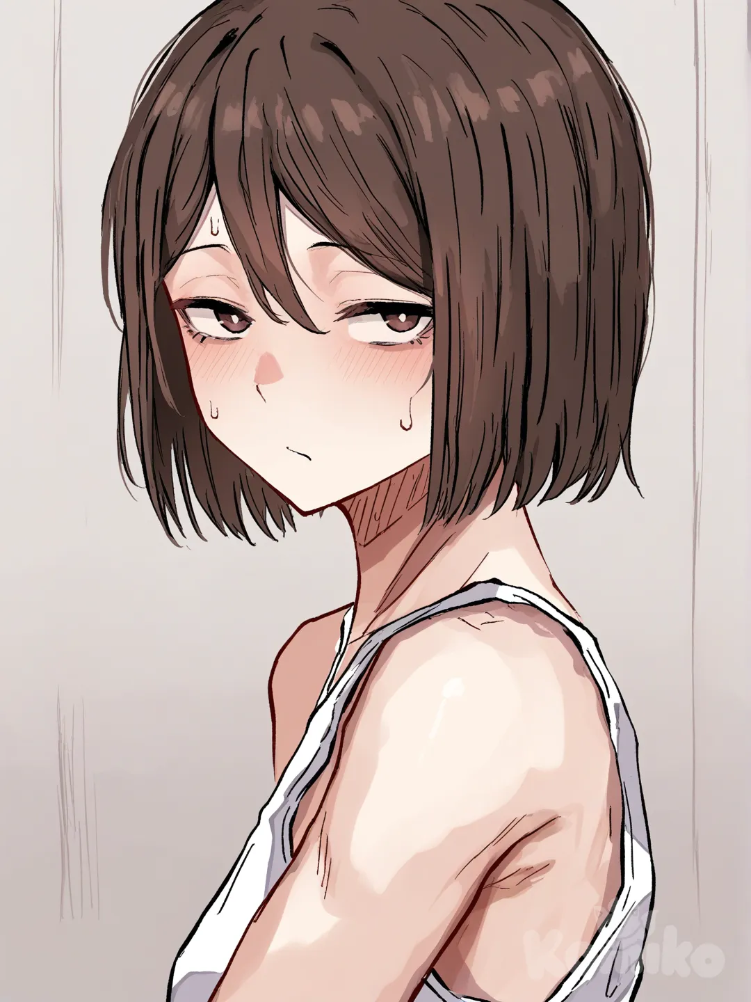 1girl, Ieiri Shoko, [hentai-style]