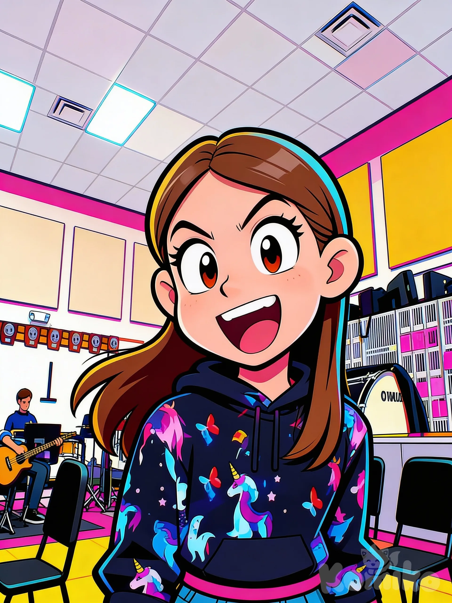 My babe in Friday Night Funkin style!