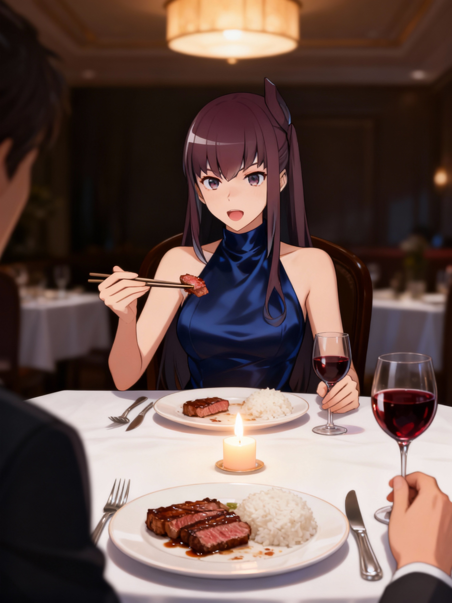 On a date with Asuna