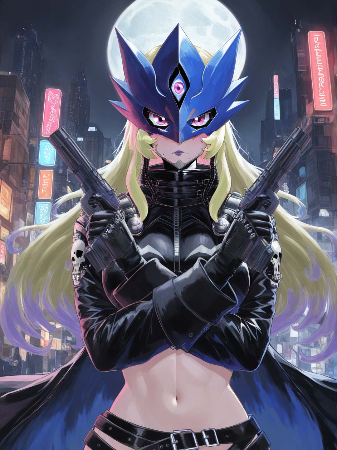 Beelstarmon watercolor style