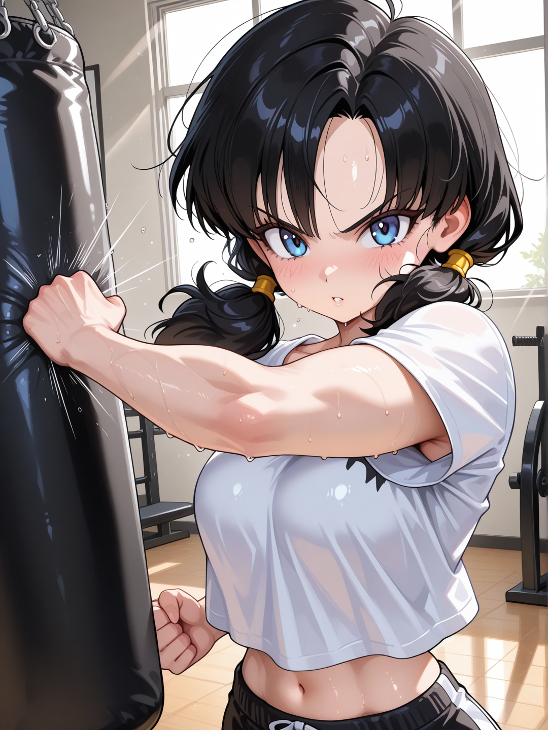 Videl's training day