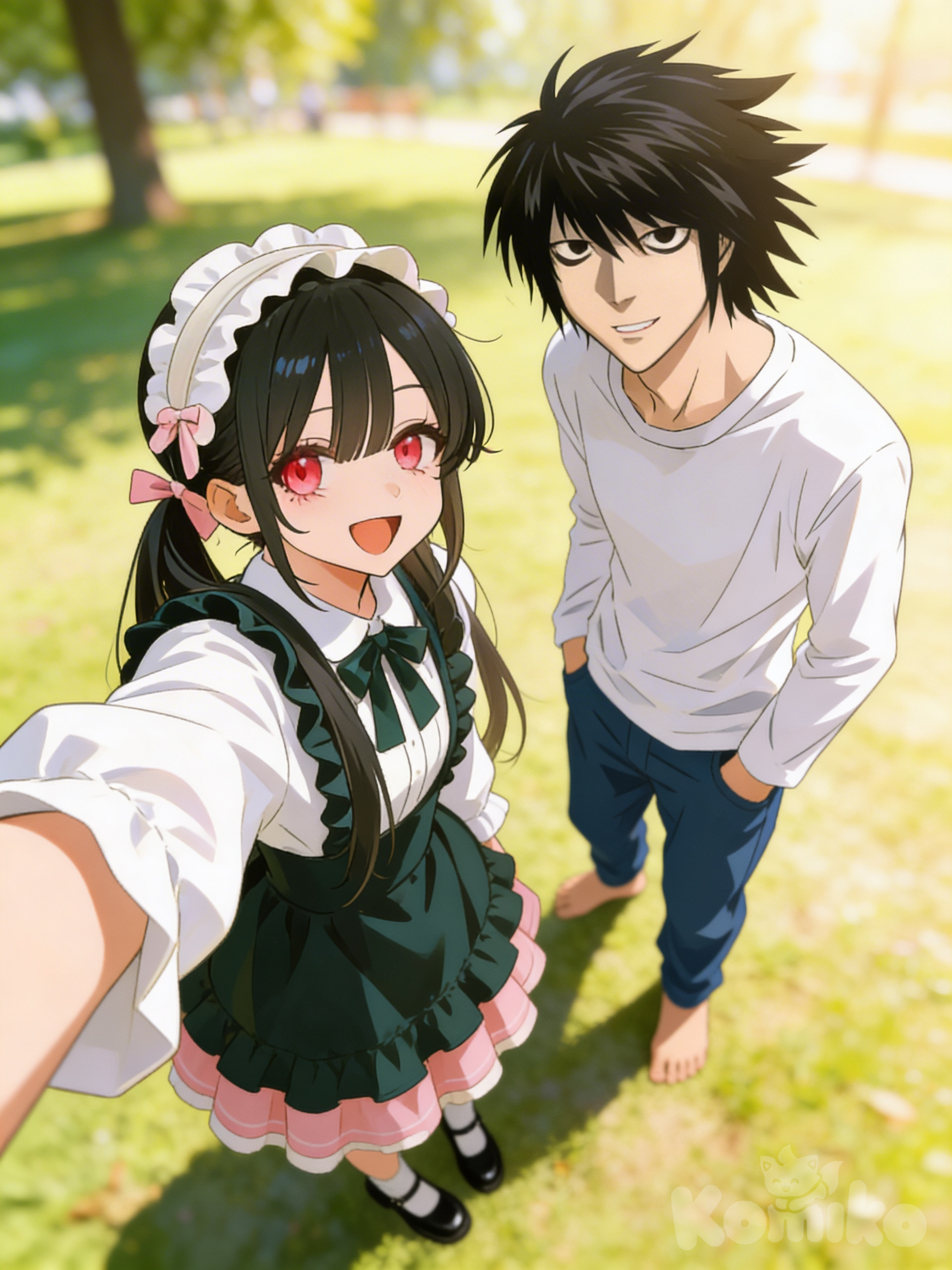 Wow gng Emi with L 🥹