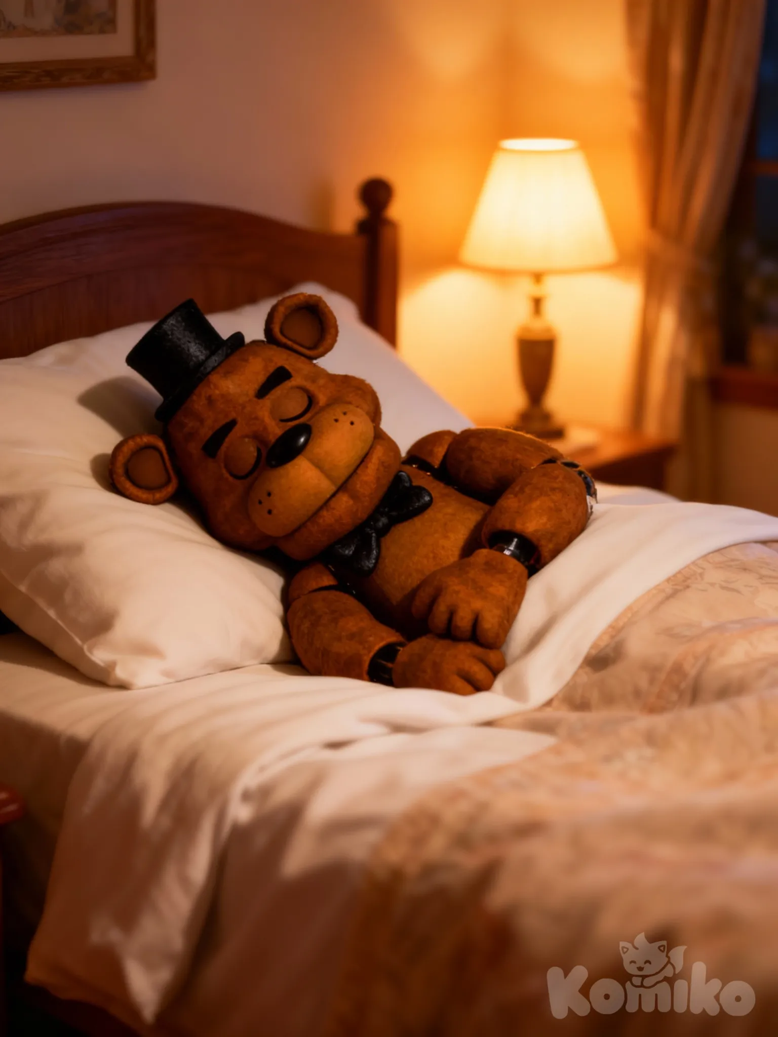 Freddy fazber dormindo 