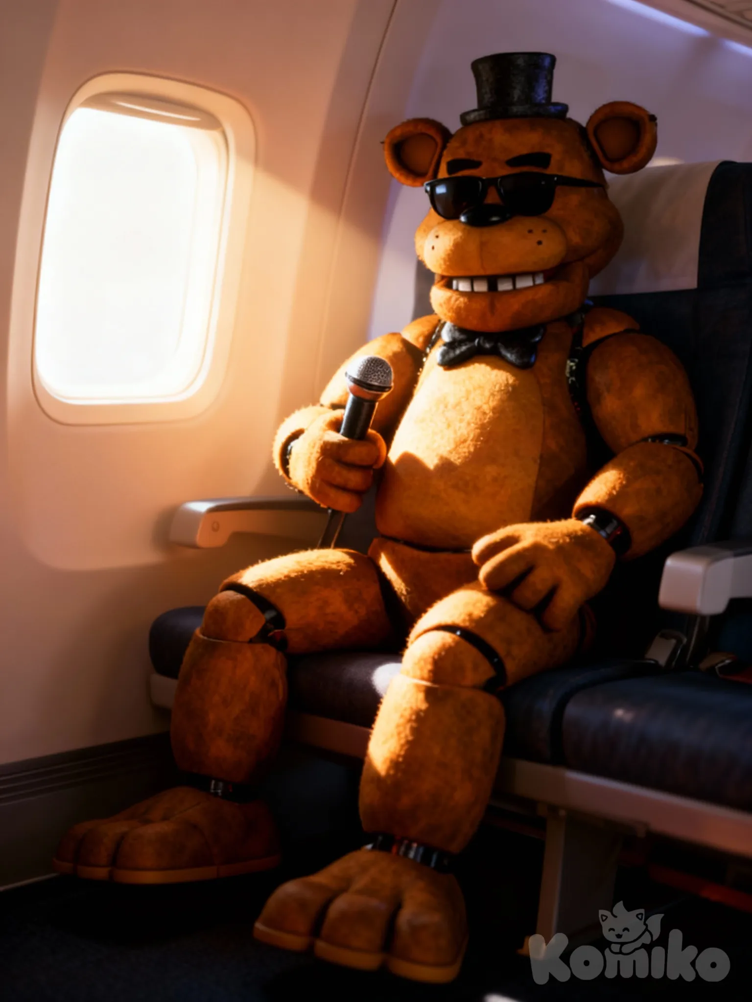 Freddy fazber indo viajar