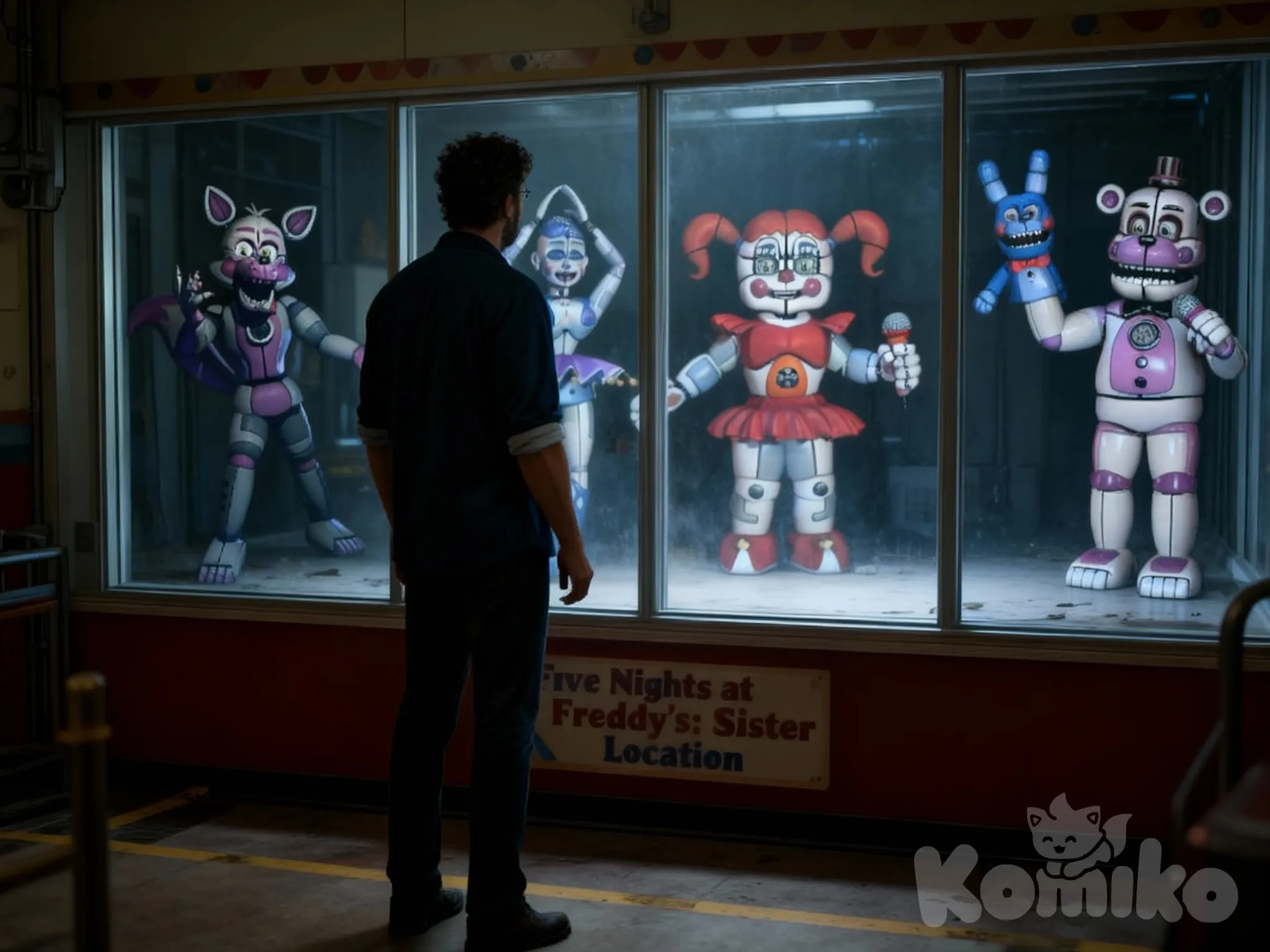 Pós créditos do filme de Fnaf 3 Henry hemily indo para a sister location 