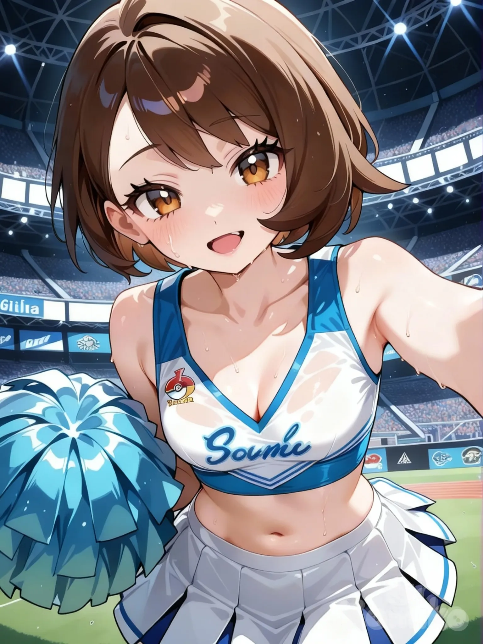 Gloria was cheering for you!