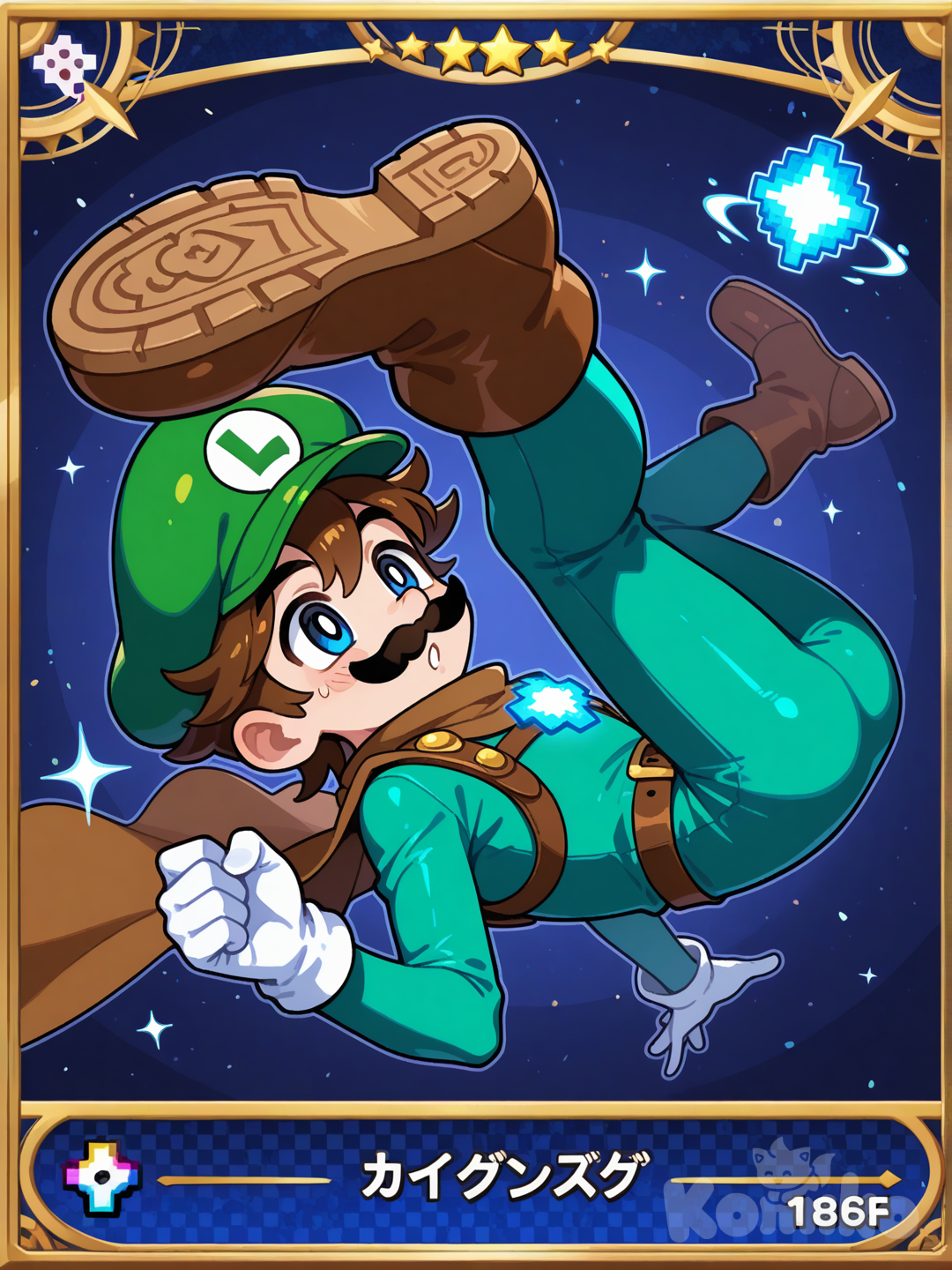 Hero Luigi Card