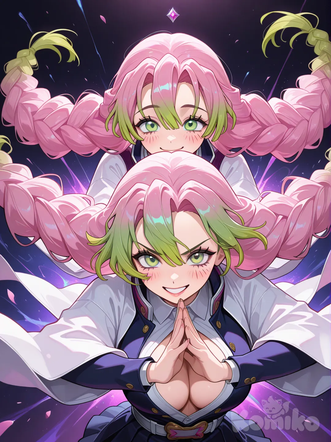 kanroji mitsuri, @Seraphine_(League_Of_Legends)