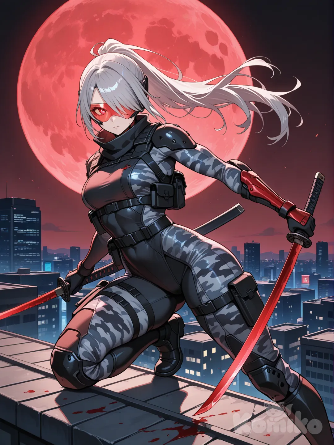 Ashley - Ninja comando a sueldo