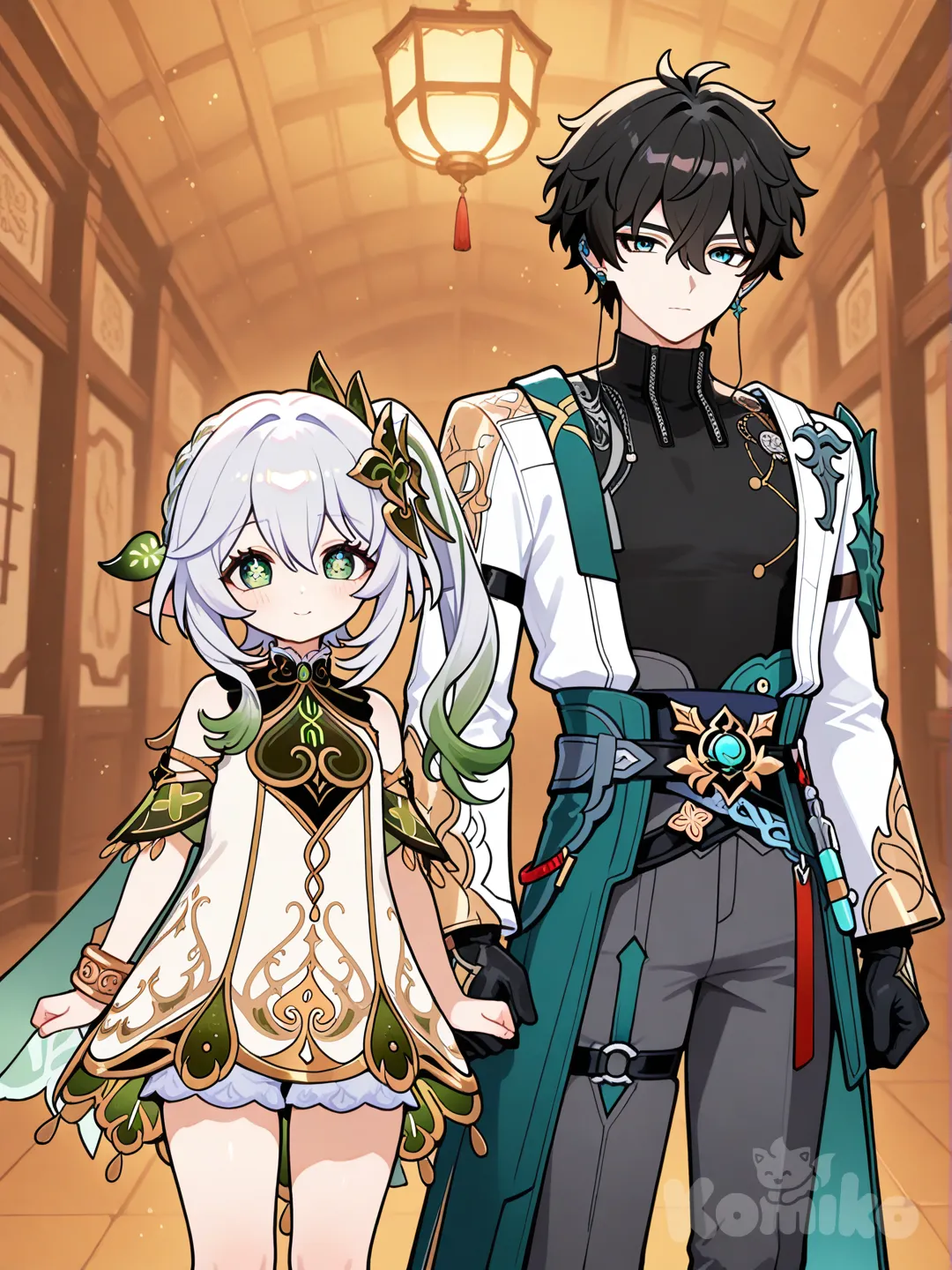 @Dan_Heng_(Honkai:Star_Rail), @Nahida_(Genshin_Impact)