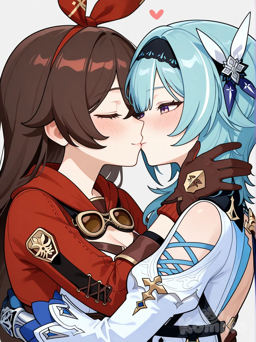 @Eula_(Genshin_Impact), @Amber_(Genshin_Impact) ship