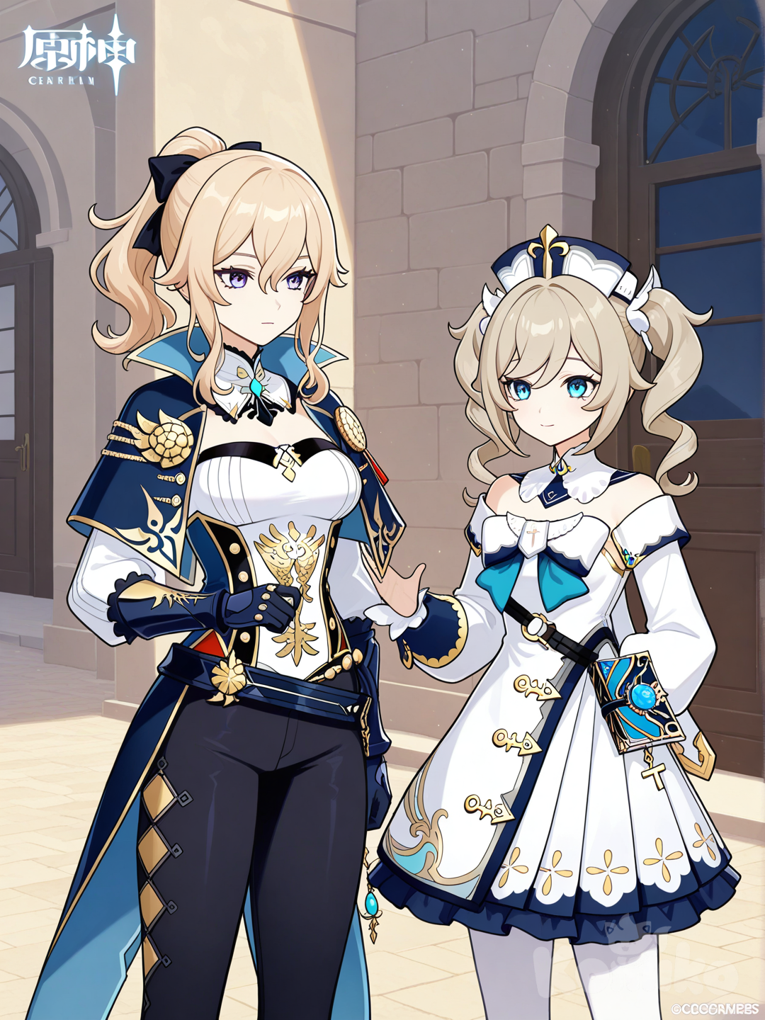 @Barbara_(Genshin_Impact), @Jean_(Genshin_Impact)