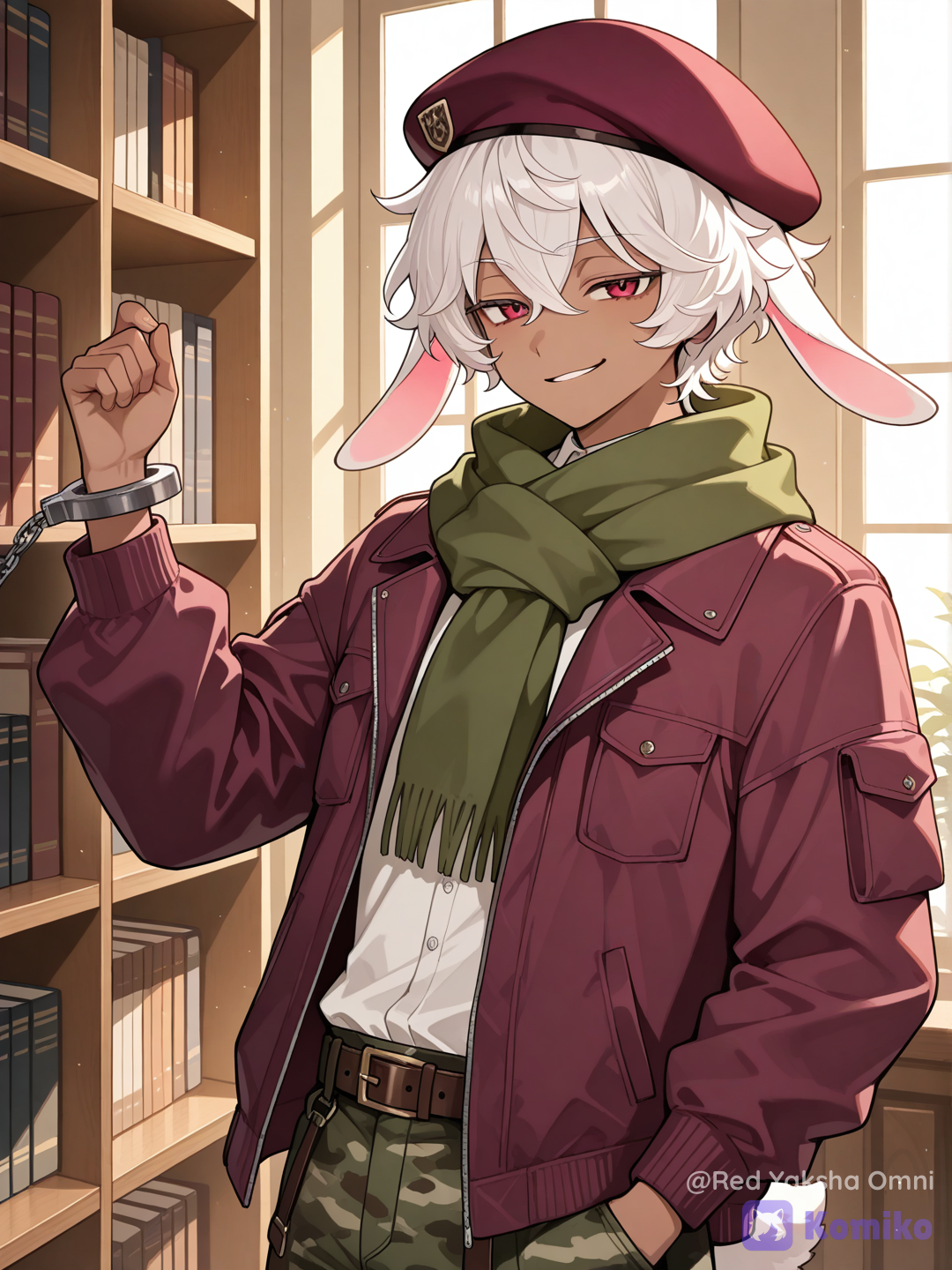 Supreme Hare to the Library 🐰📚