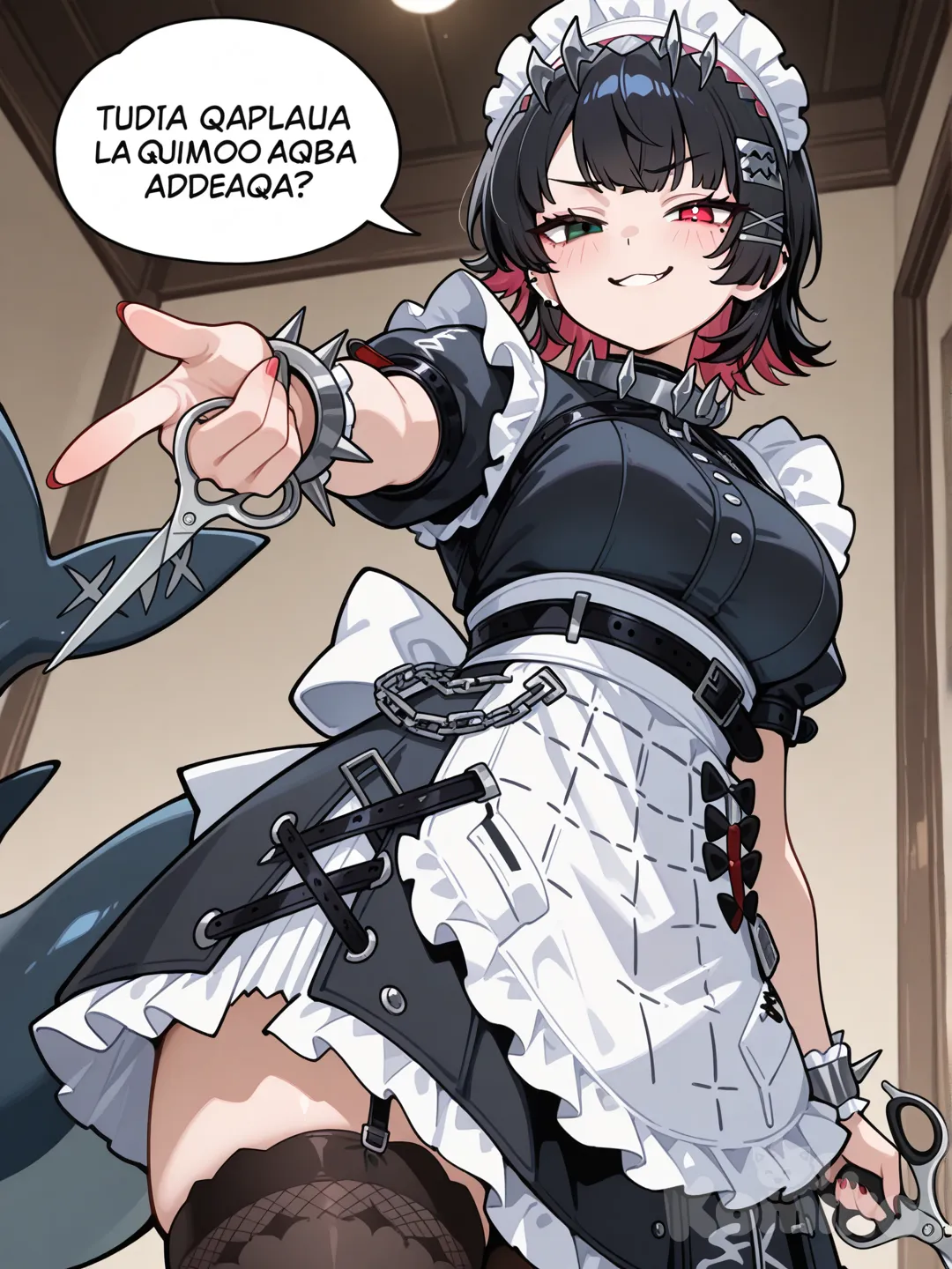 ellen joe, con un arma apuntando meme
Alto hay usted fue detenida por zorra