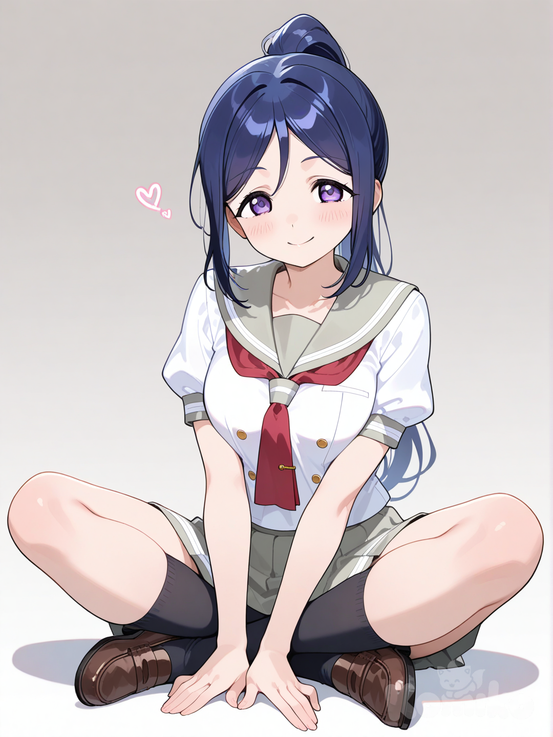 Matsuura Kanan, Sitting, Indian Style,