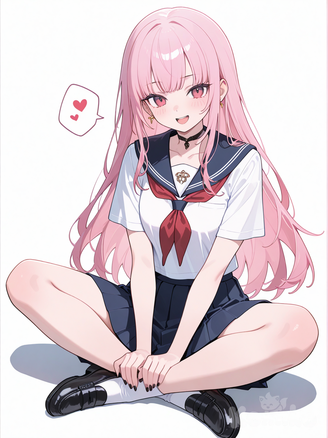 Mori Caliope, full body, 