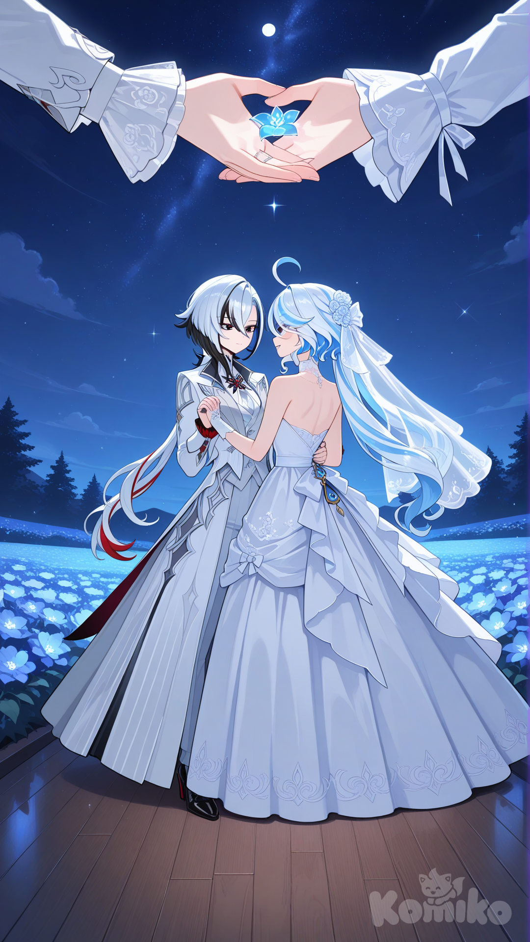 beautyfull night , moonlight starlight