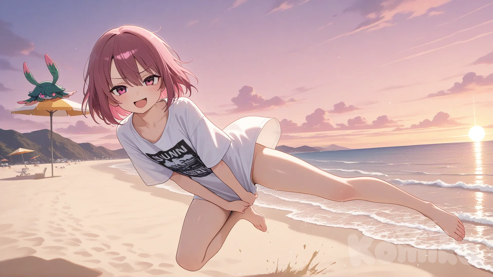 Llenn beach masturbation 