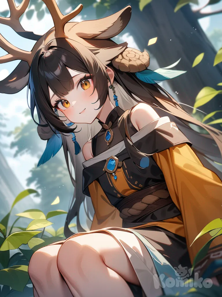 Buatkan karakter bunsu rusa, Manang sebagai pawang dan gadis bernama baru lintang