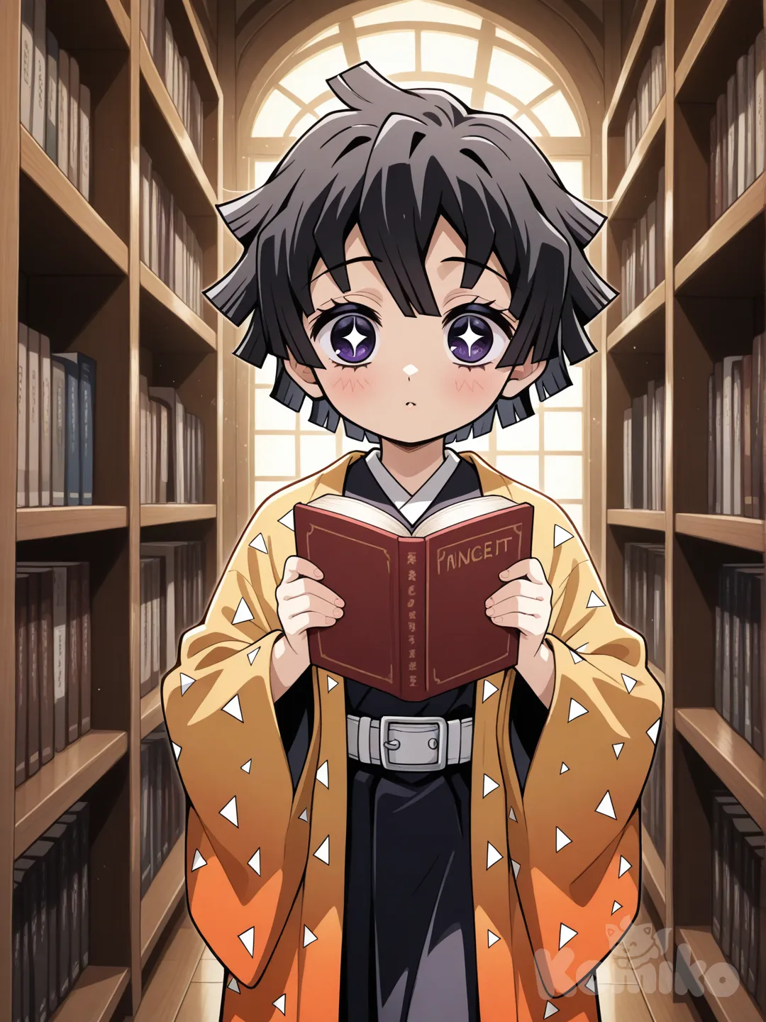 Zenitsu with sparkling Eyes