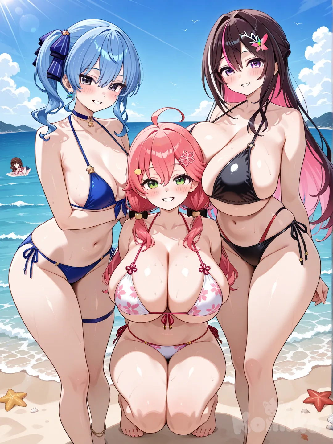 Girls on the Beach