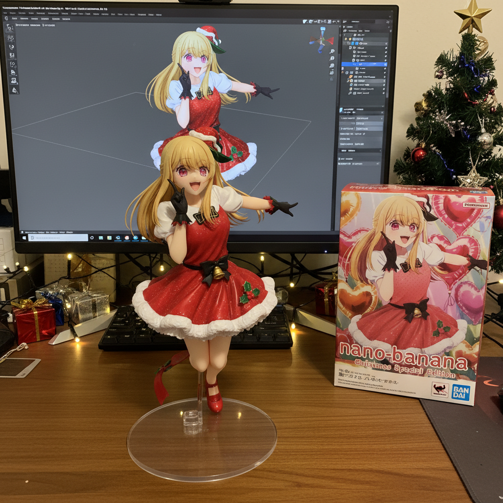 Ruby Hoshino Chirsthmas figure