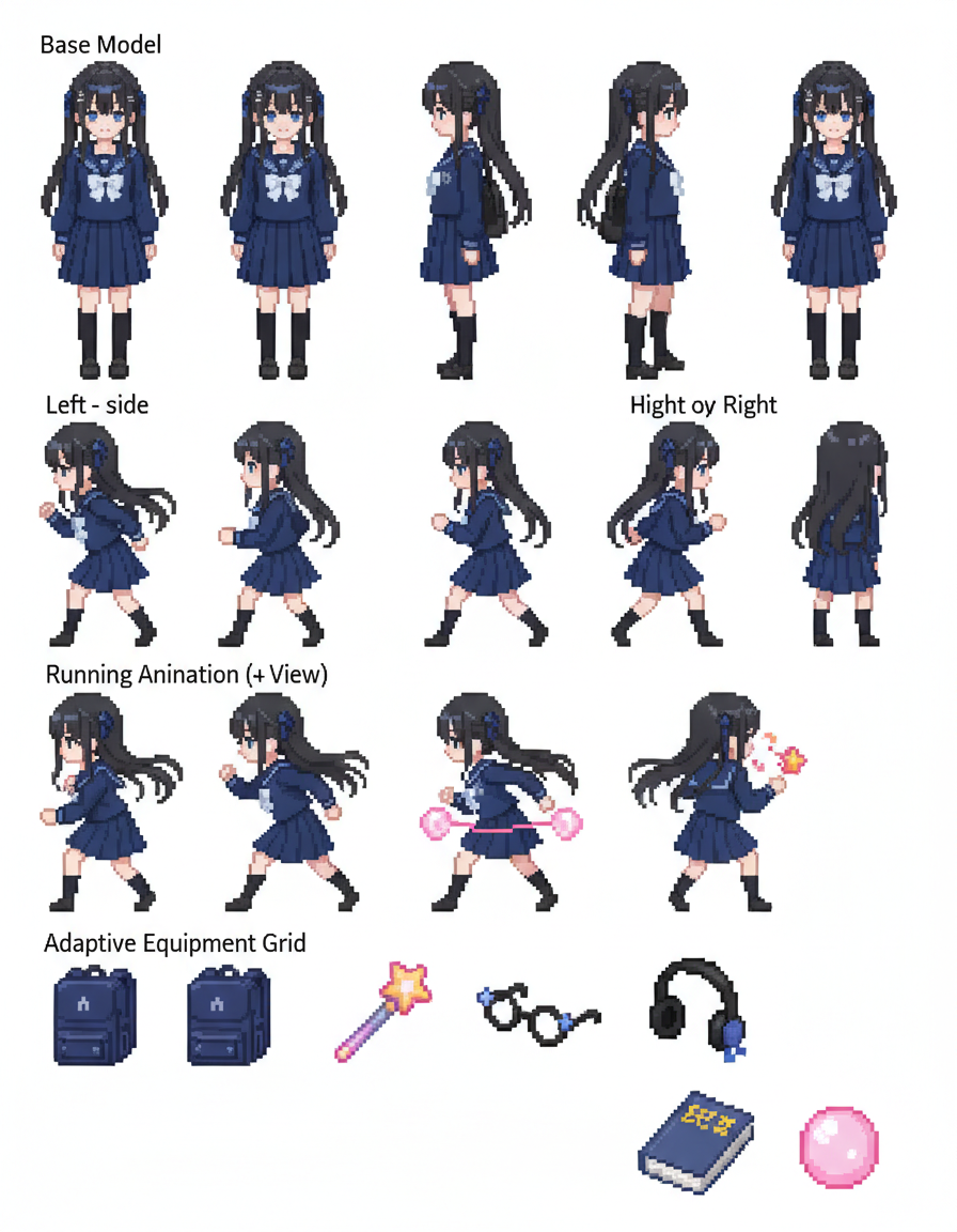 Airi from my game: Echo