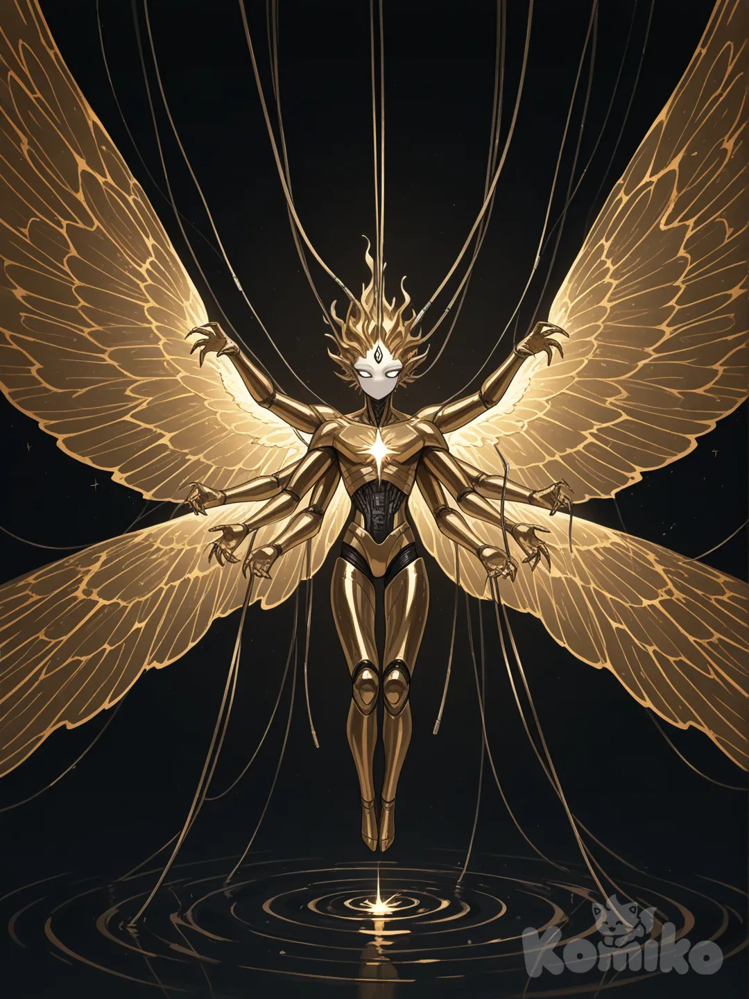 Exuding Power, Turning Golden