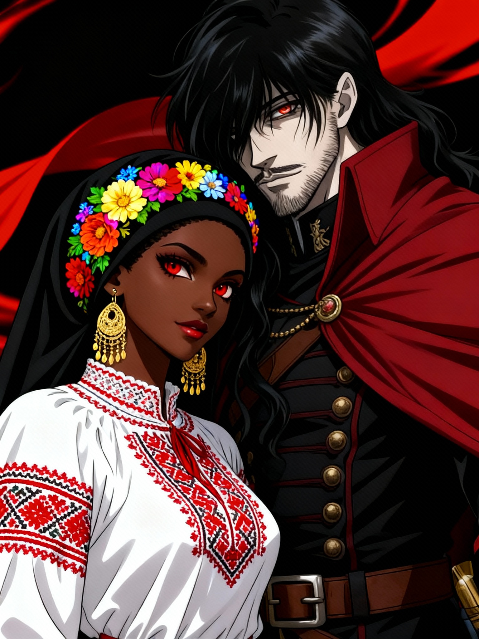 (Hellsing) Dracula with Wife
