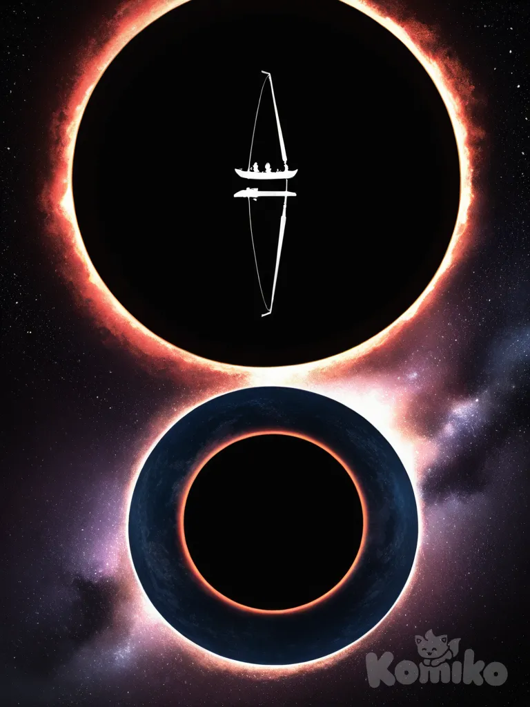 Boats floating in and towards nowhere.