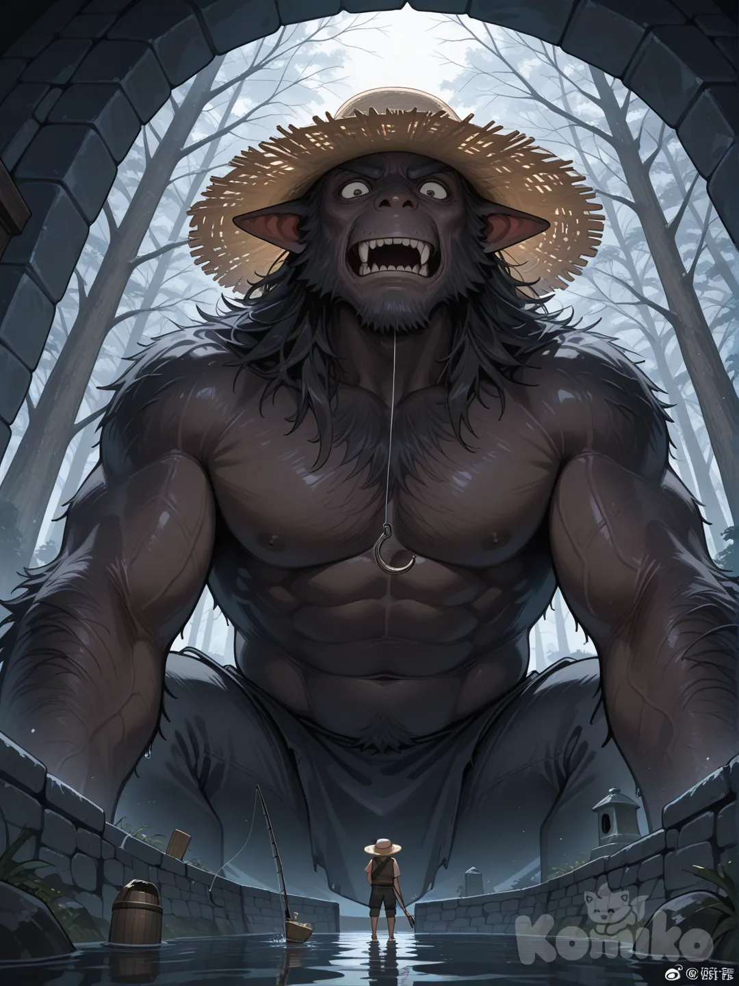 You sure you wanna fish there?