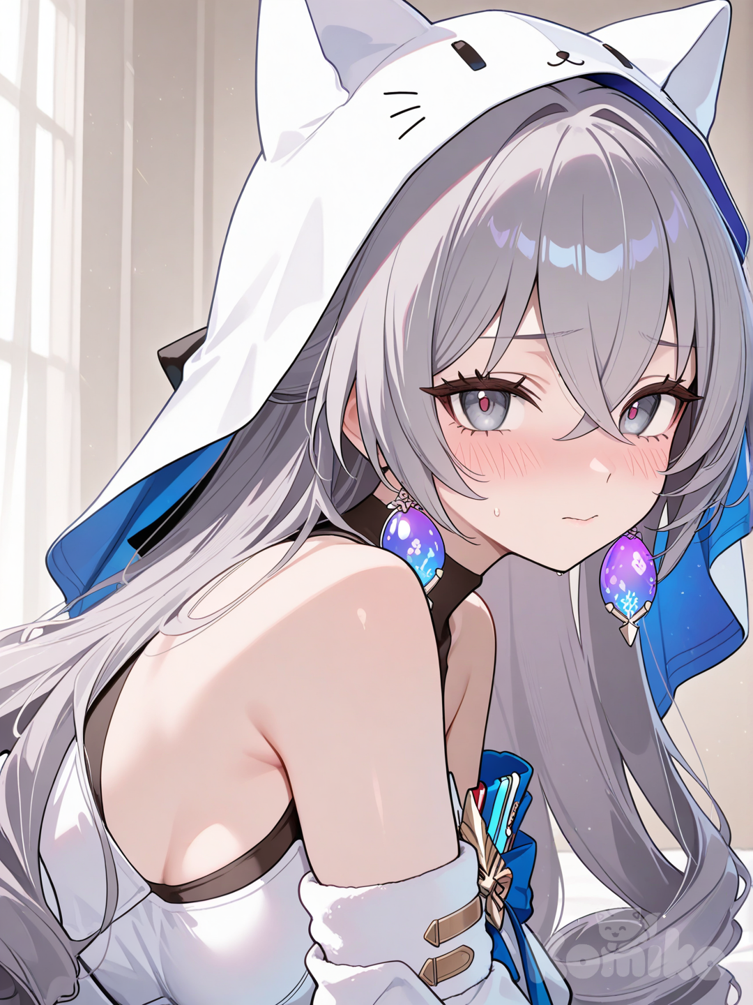 Bronya in cat costume