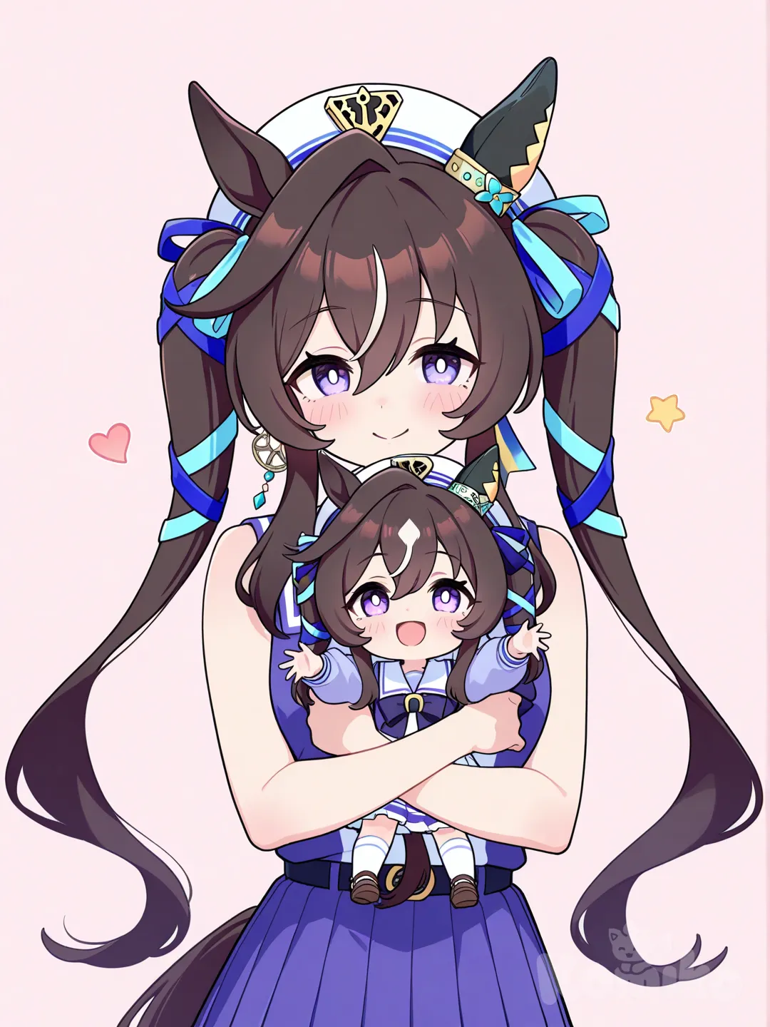 @Vivlos_(Umamusume), Carrying her daughter