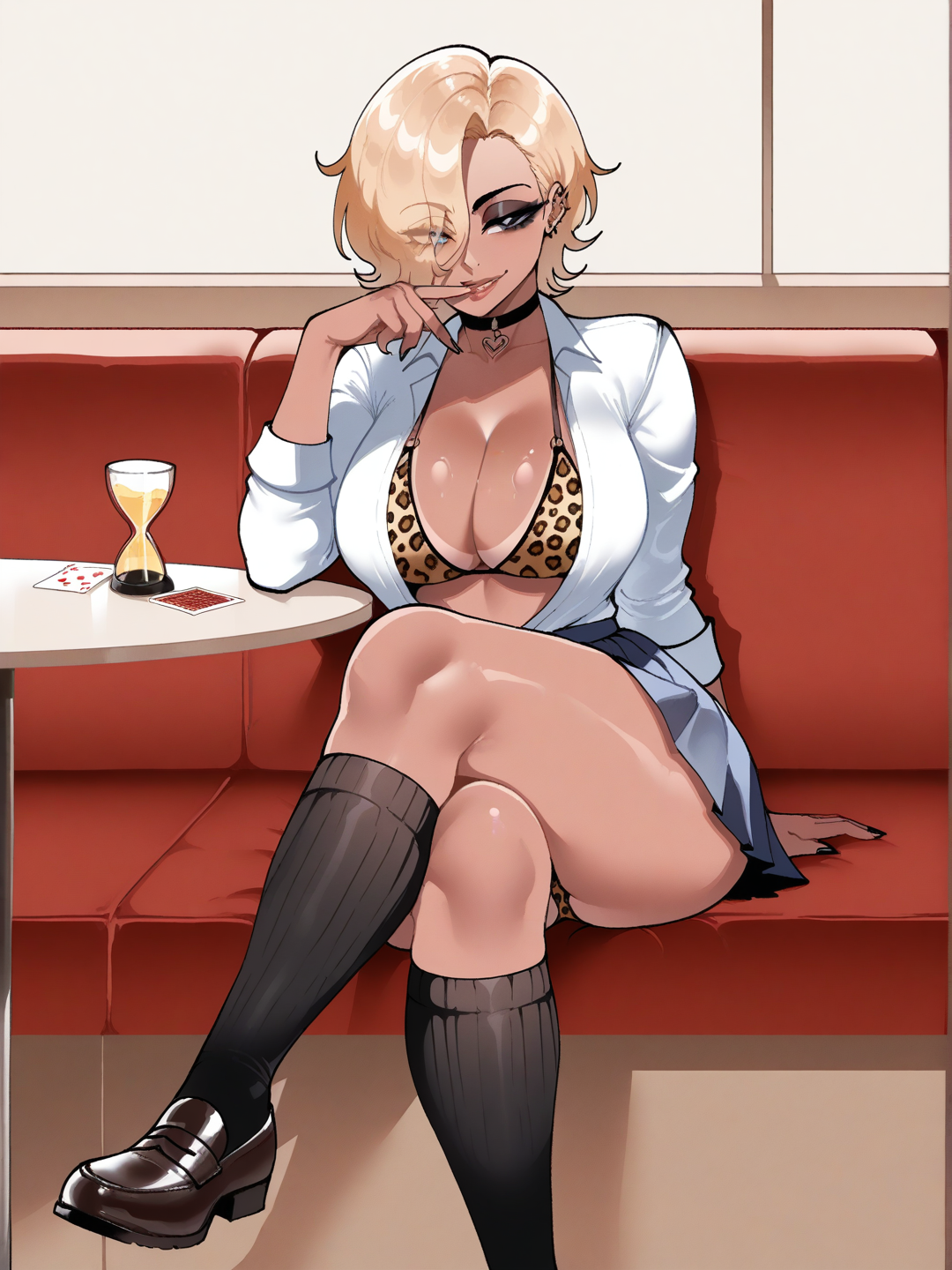 Aiko invited her friend on a date!