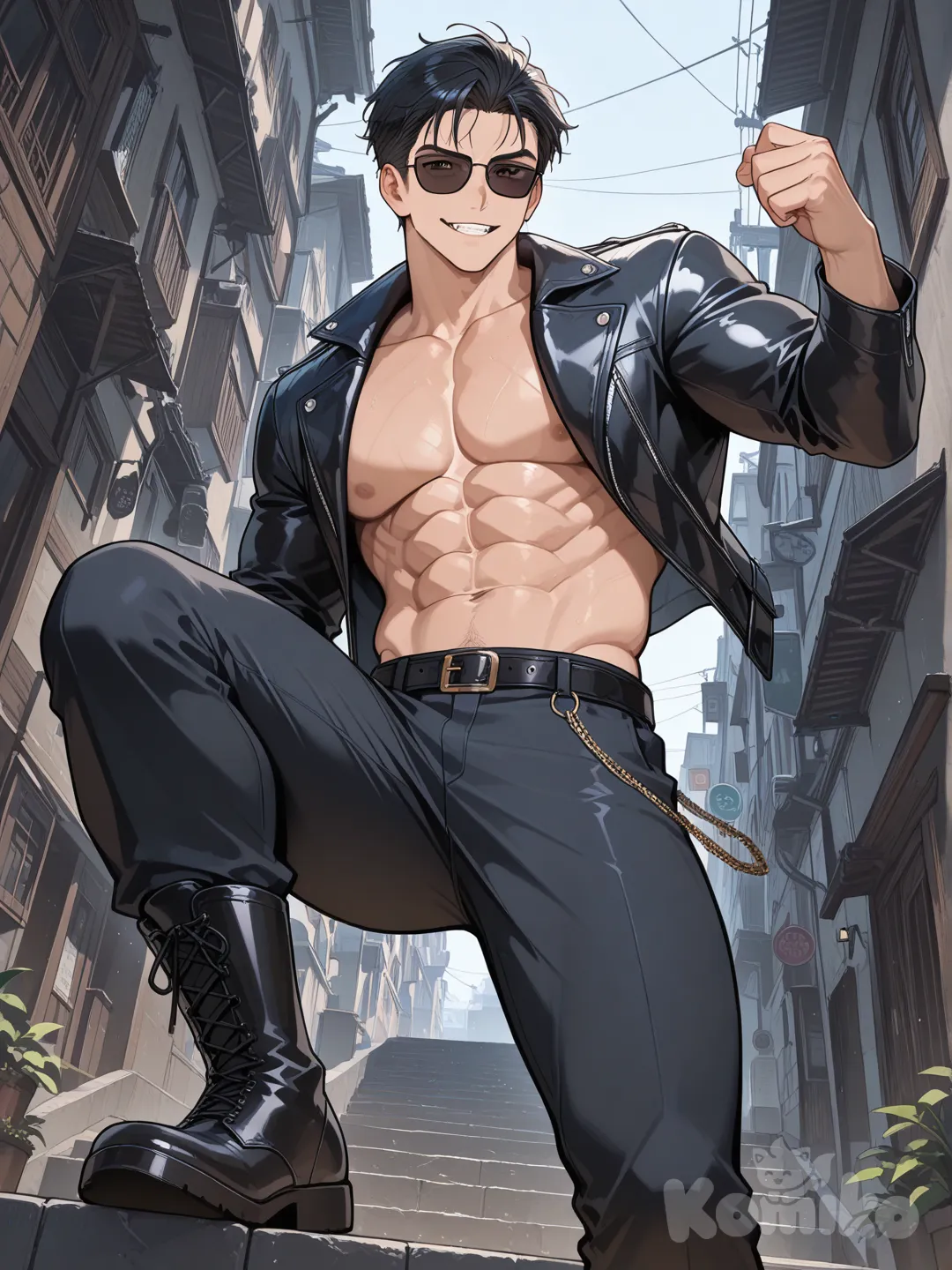 buatkan karakter keren