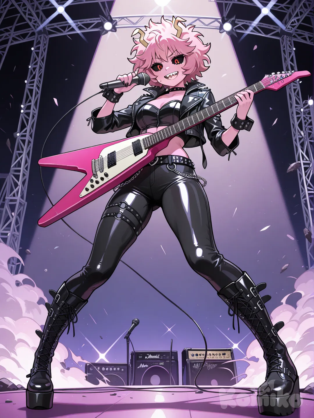 MetalHead Mina Ashido