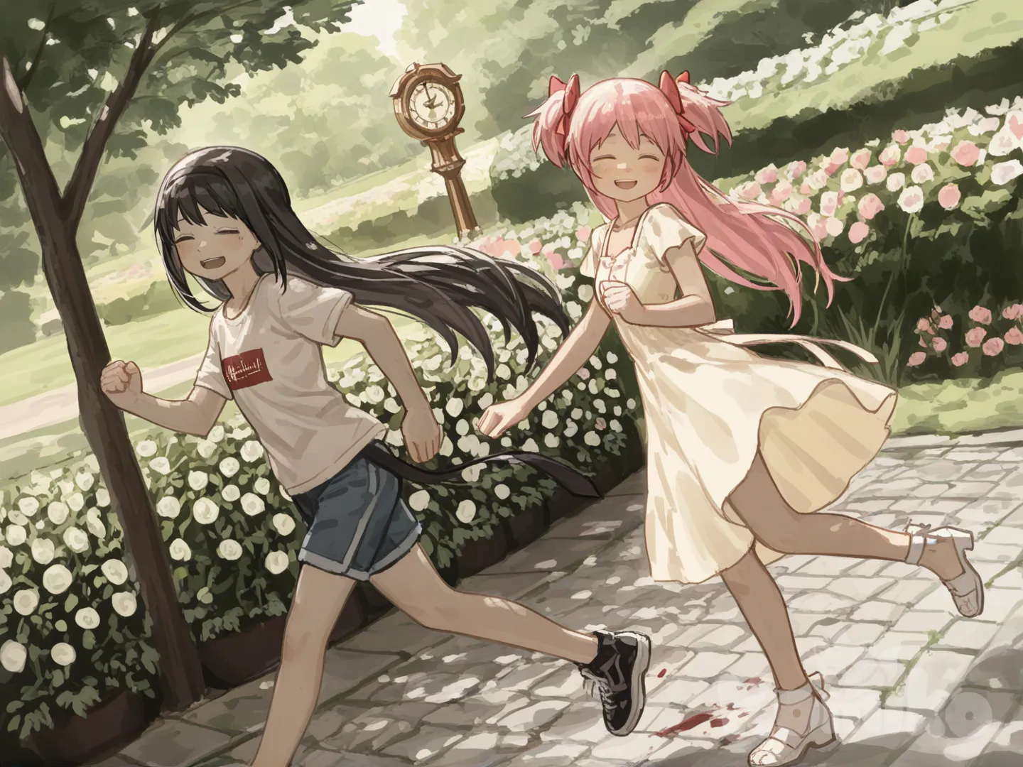 Madoka and Homura