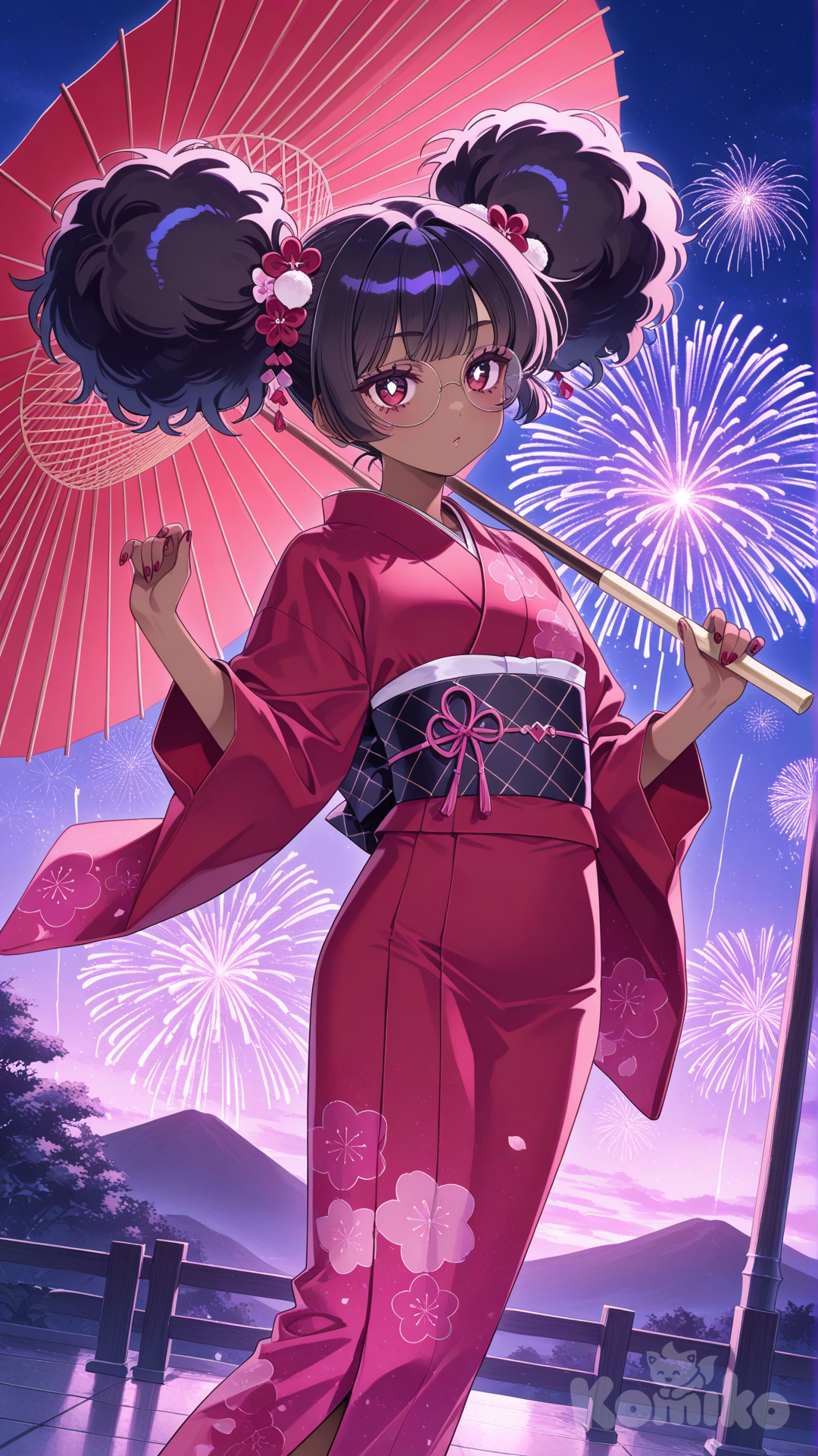 Kaede at the Festival