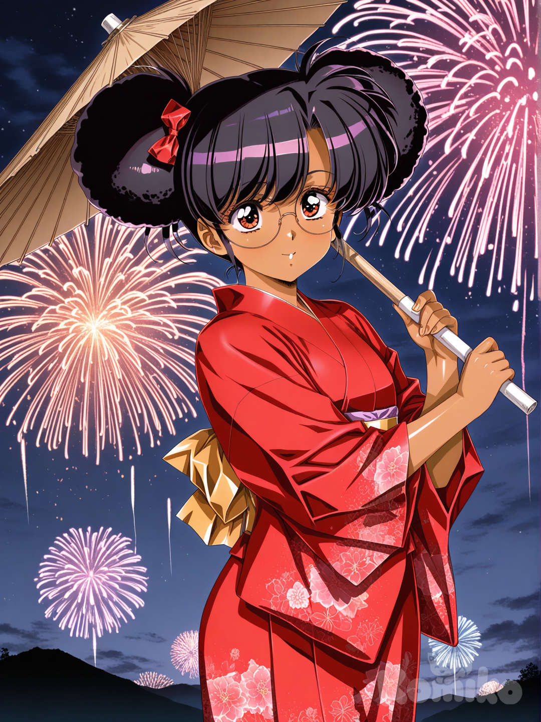 Kaede at the Festival