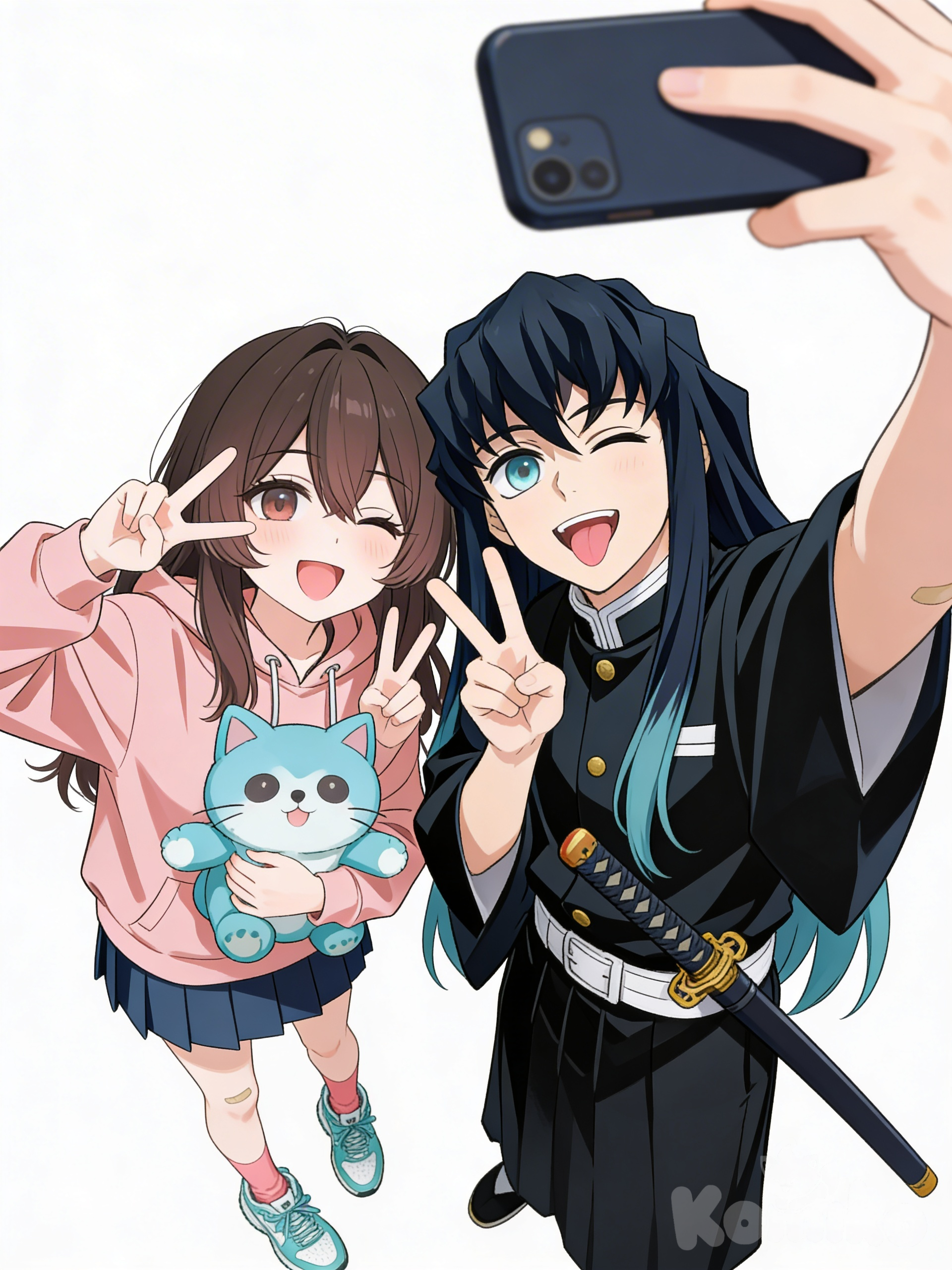 Just 2 folks chilling together!! 