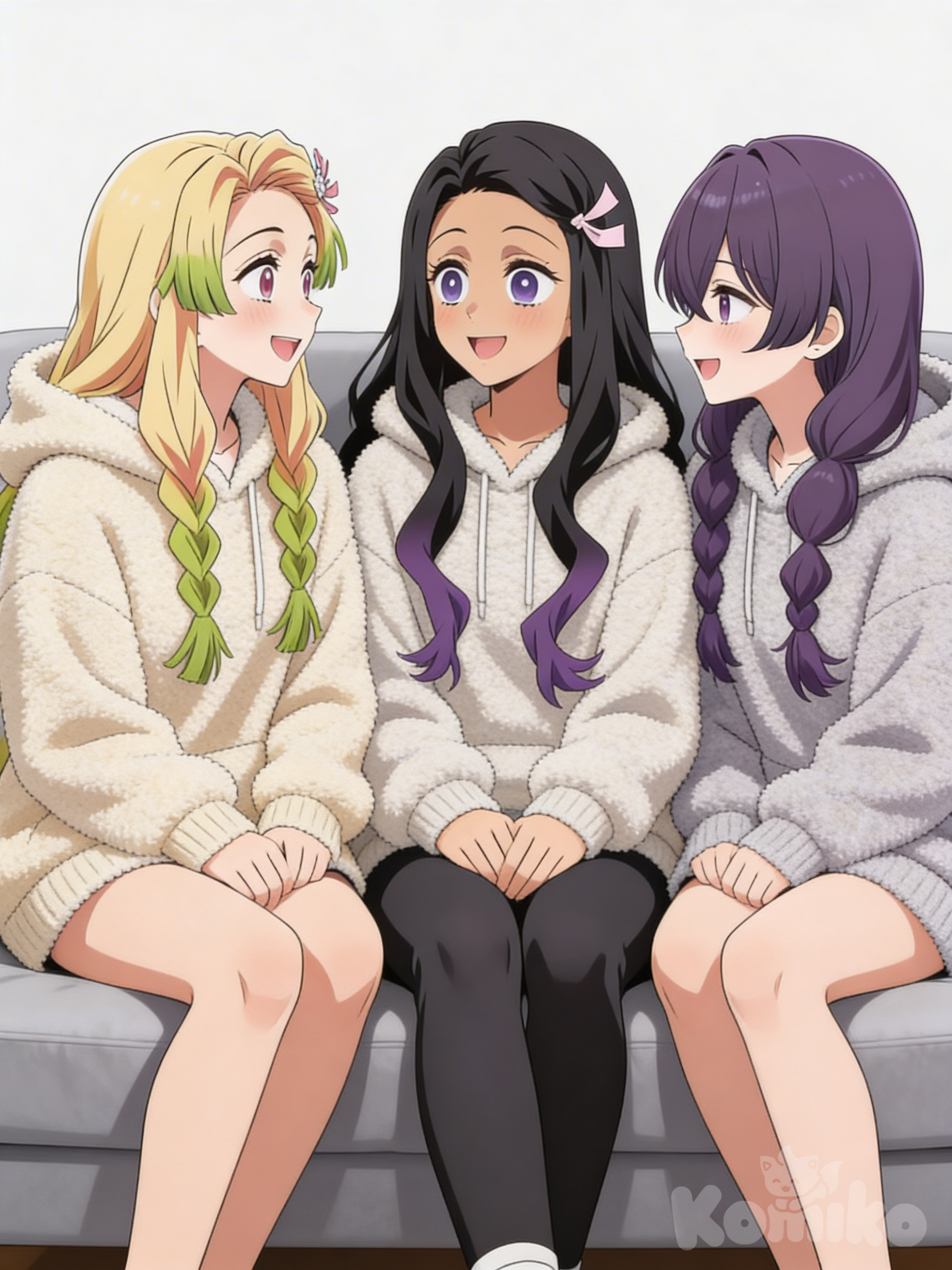 Besties chatting together