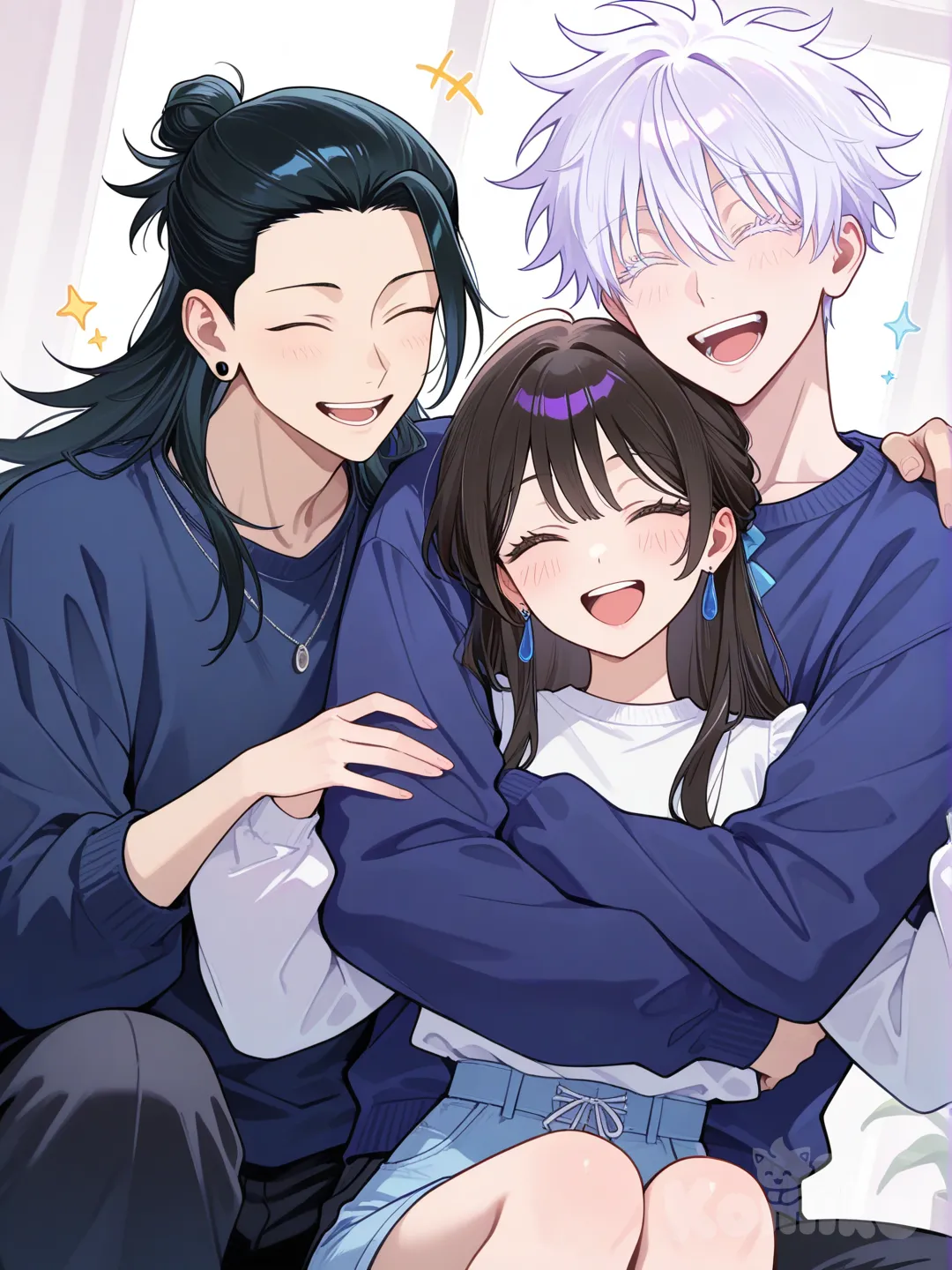 @Gojou_Satoru, @Ieiri_Shoko, @Getou_Suguruさしす組